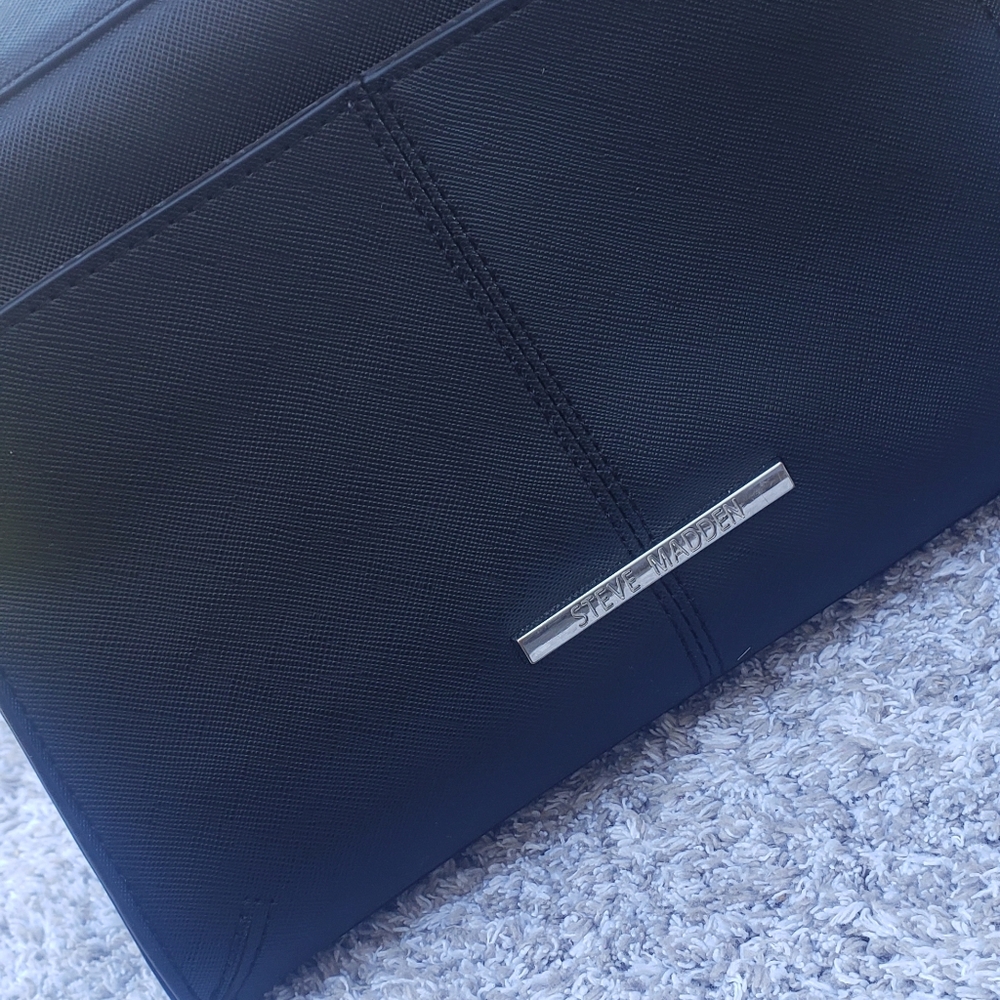 Steven Madden Black Small Tote